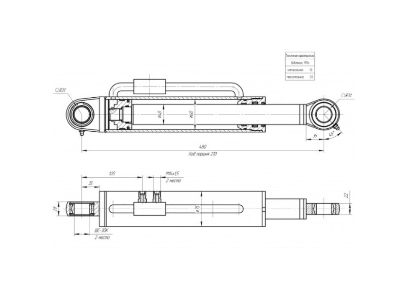 ЦГ-60.40х210.11-01