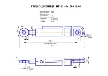 ЦГ-63.40х1200.11-01