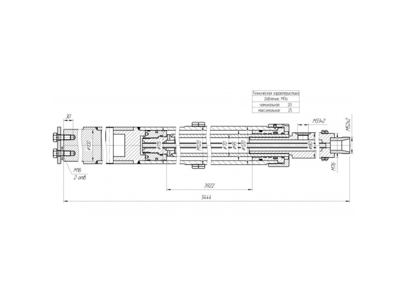 ЦГ-95.70х3922.56
