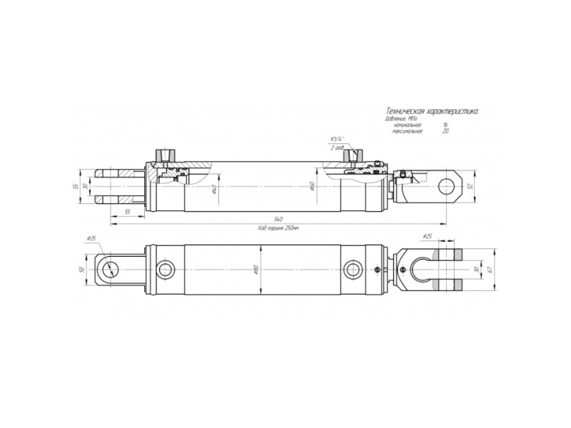 ЦГ-60.40х250.01